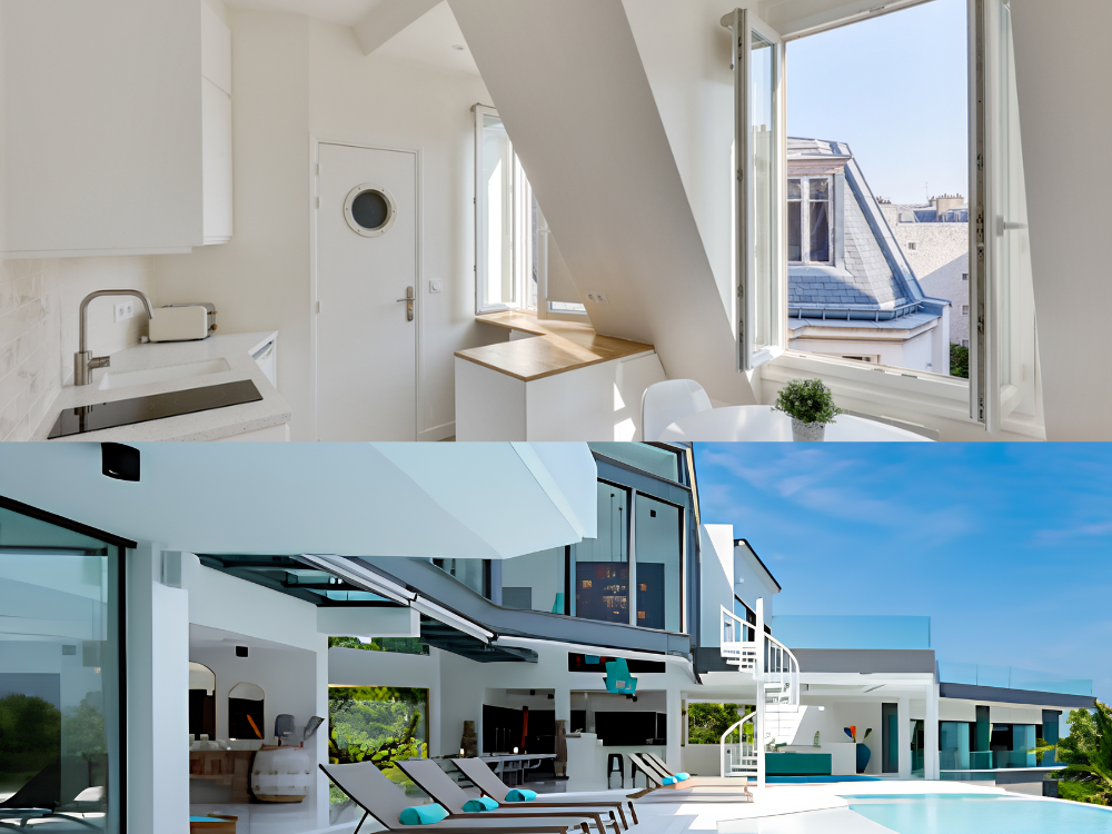 Comparaison entre une villa à Koh Samui et un studio en France pour 300 000 euros
