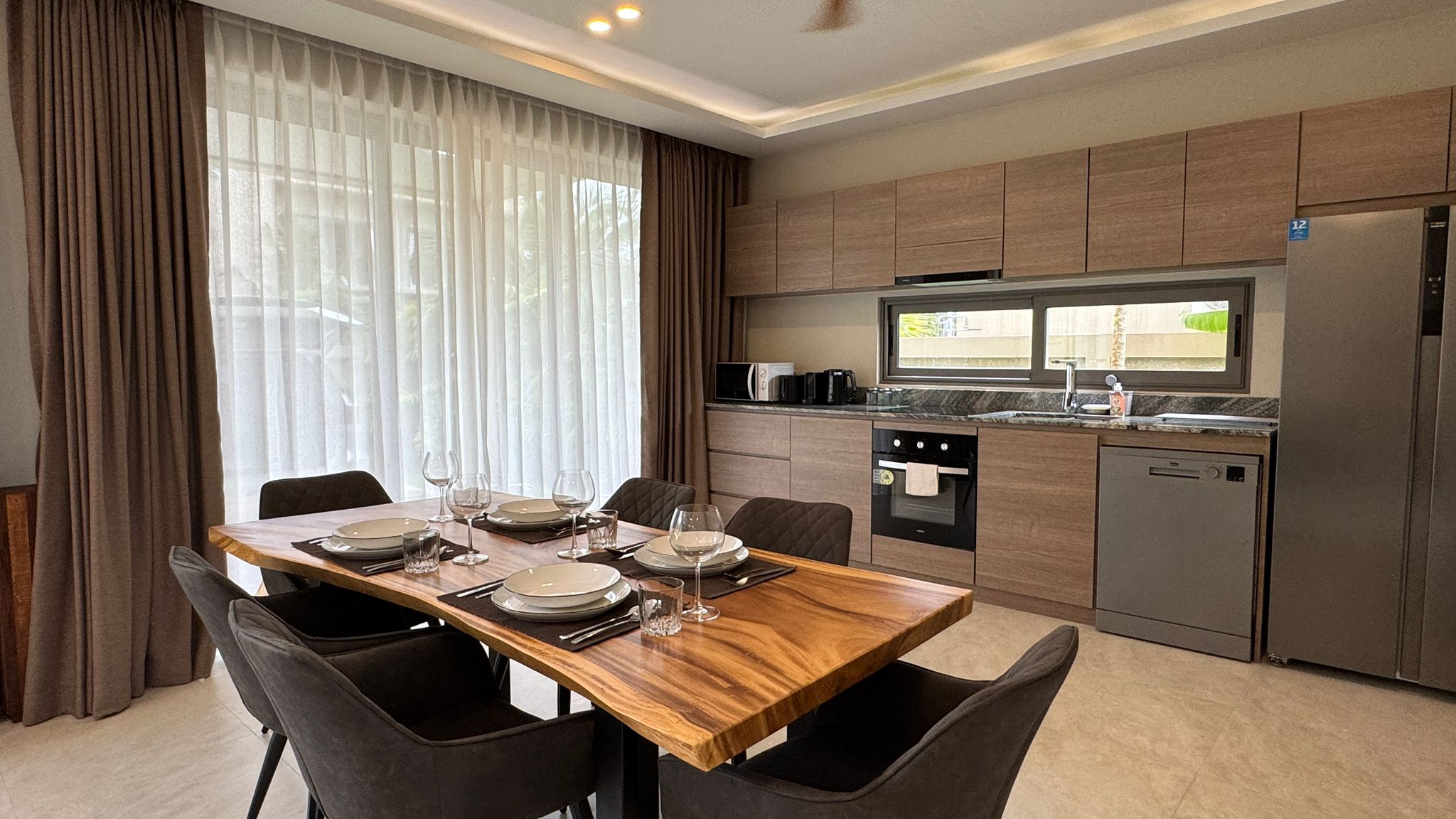 Villa Maenam Beach, espace de vie