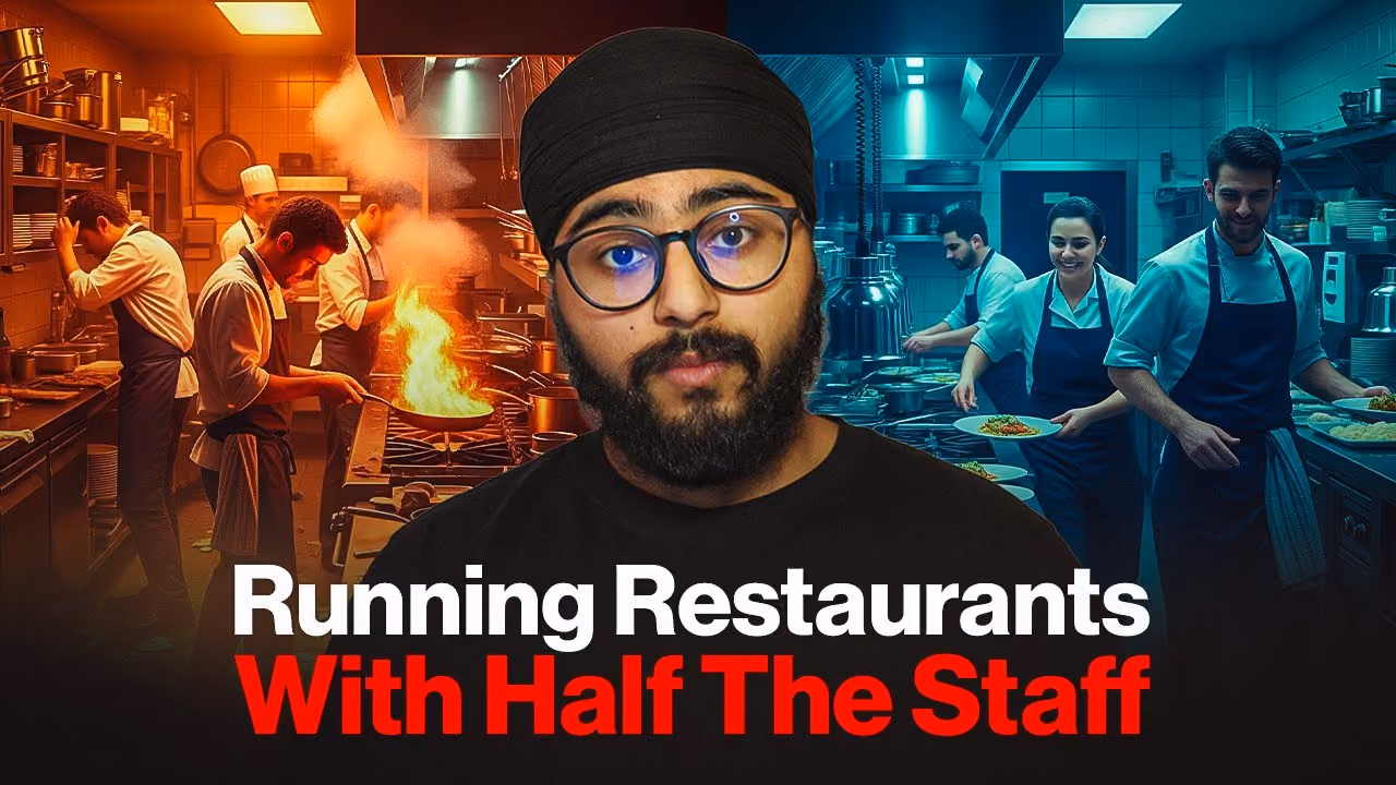 5 ways to run a restaurant with half the staff
