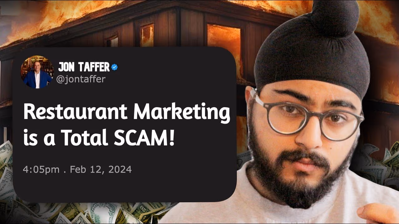 Why Restaurant Marketing is a SCAM!