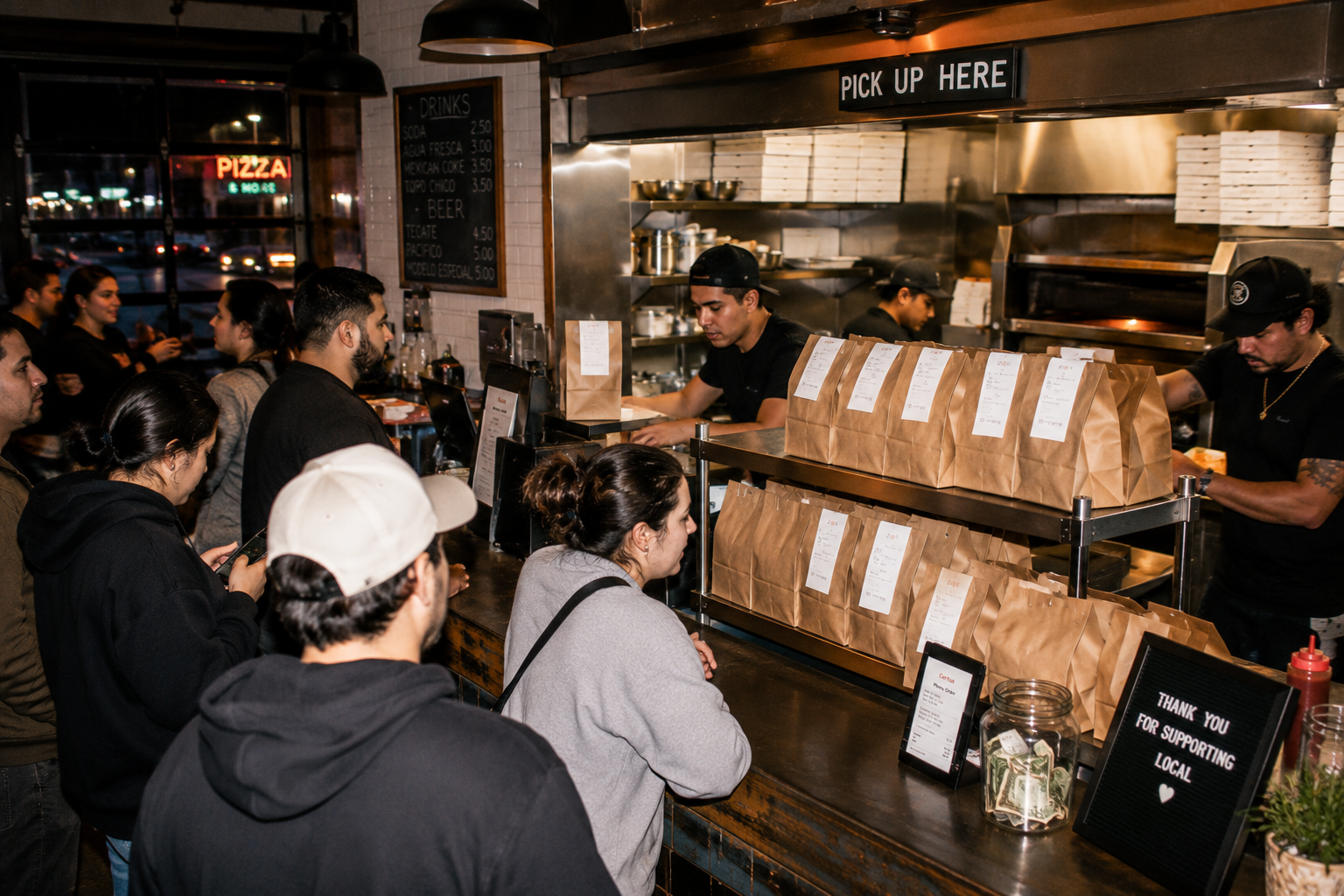 Benefit from closing of chain restaurants