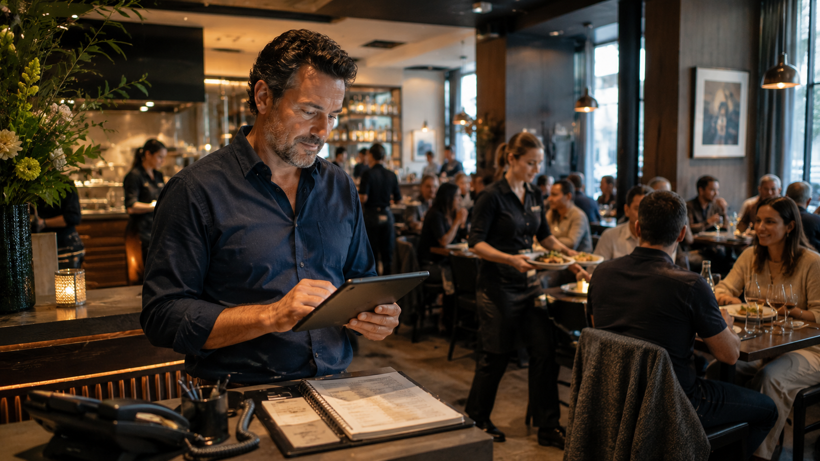 How can restaurants use AI agents?