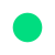 Solid green circle icon on a white background.