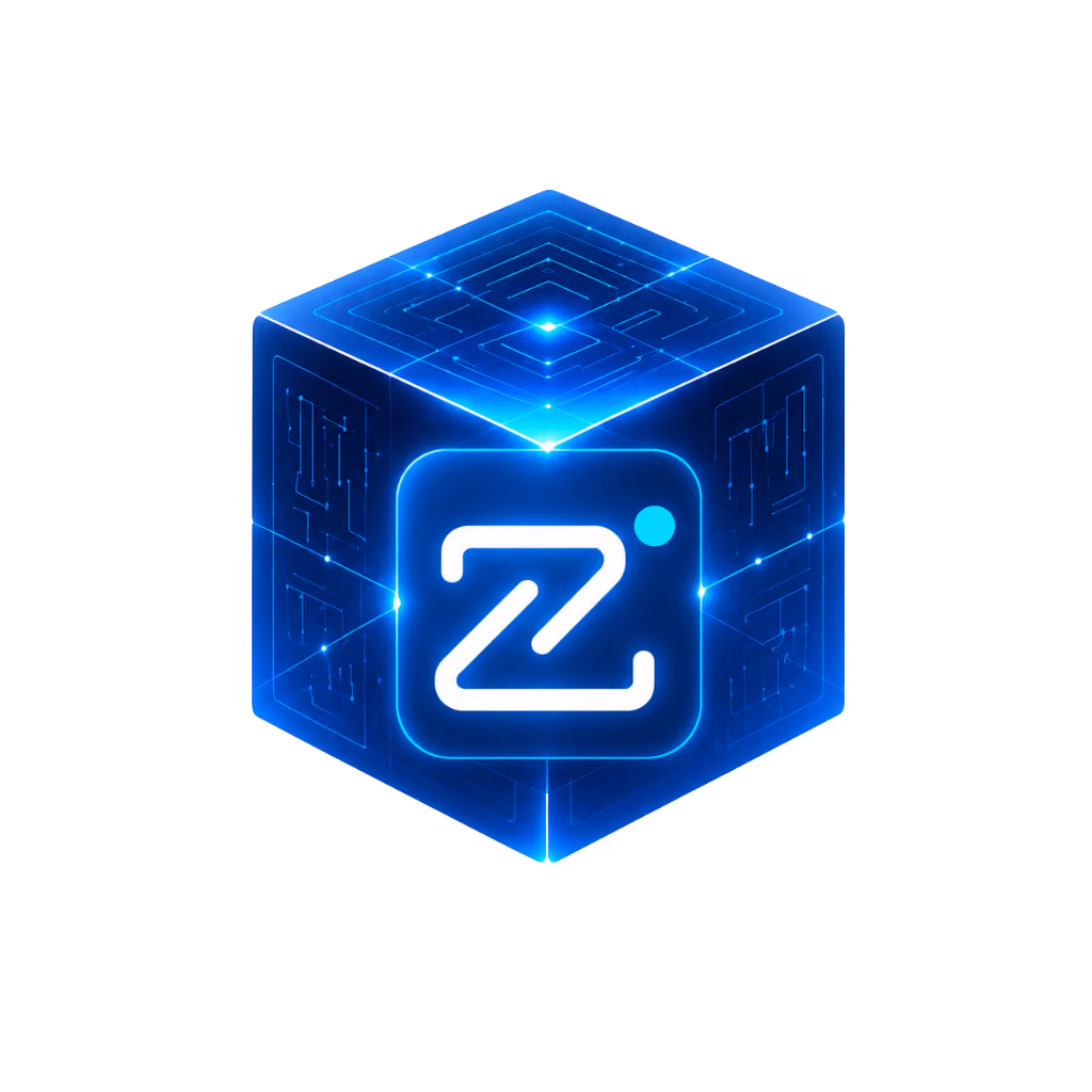 Zynoraq Technologies Hero section Cube