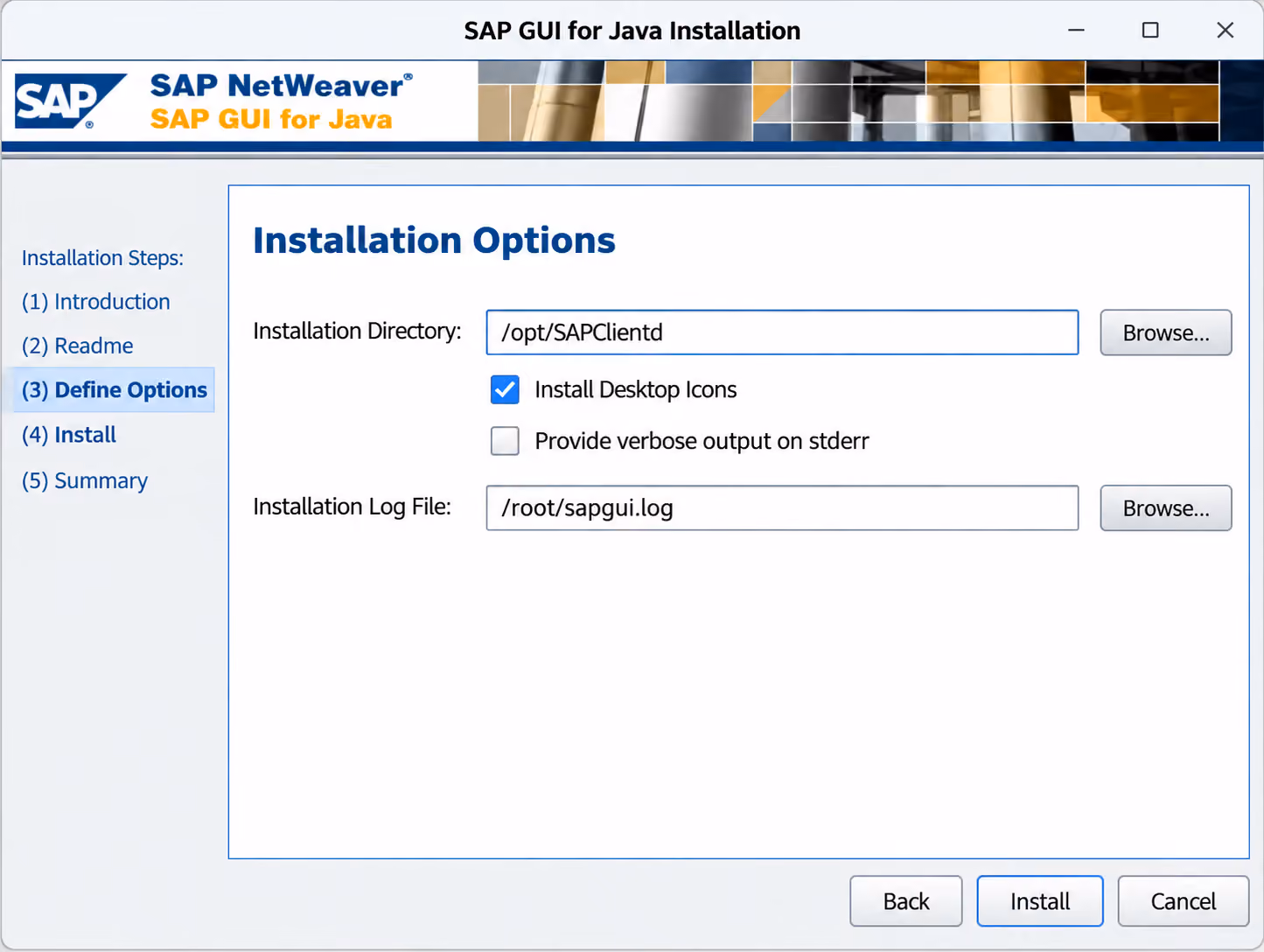 SAP GUI LOGON DETAILS