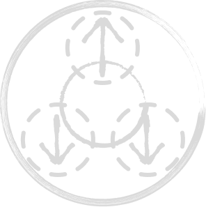 Water droplets on a textured fabric background with a white water drop icon inside a circle overlay.