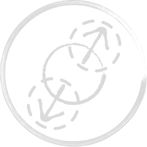 Black metal clip attached to light-colored fabric with stitched pocket.