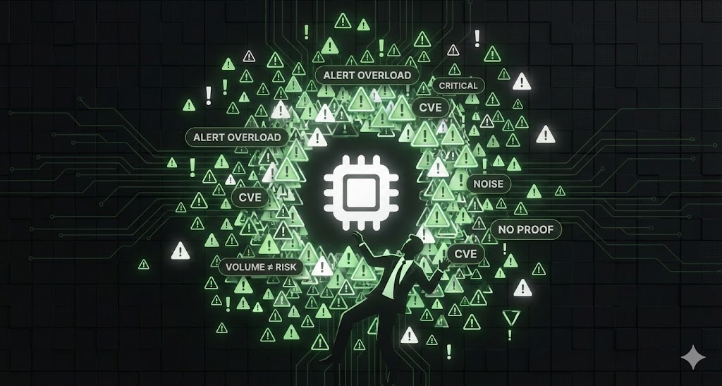 Alert overload illustration