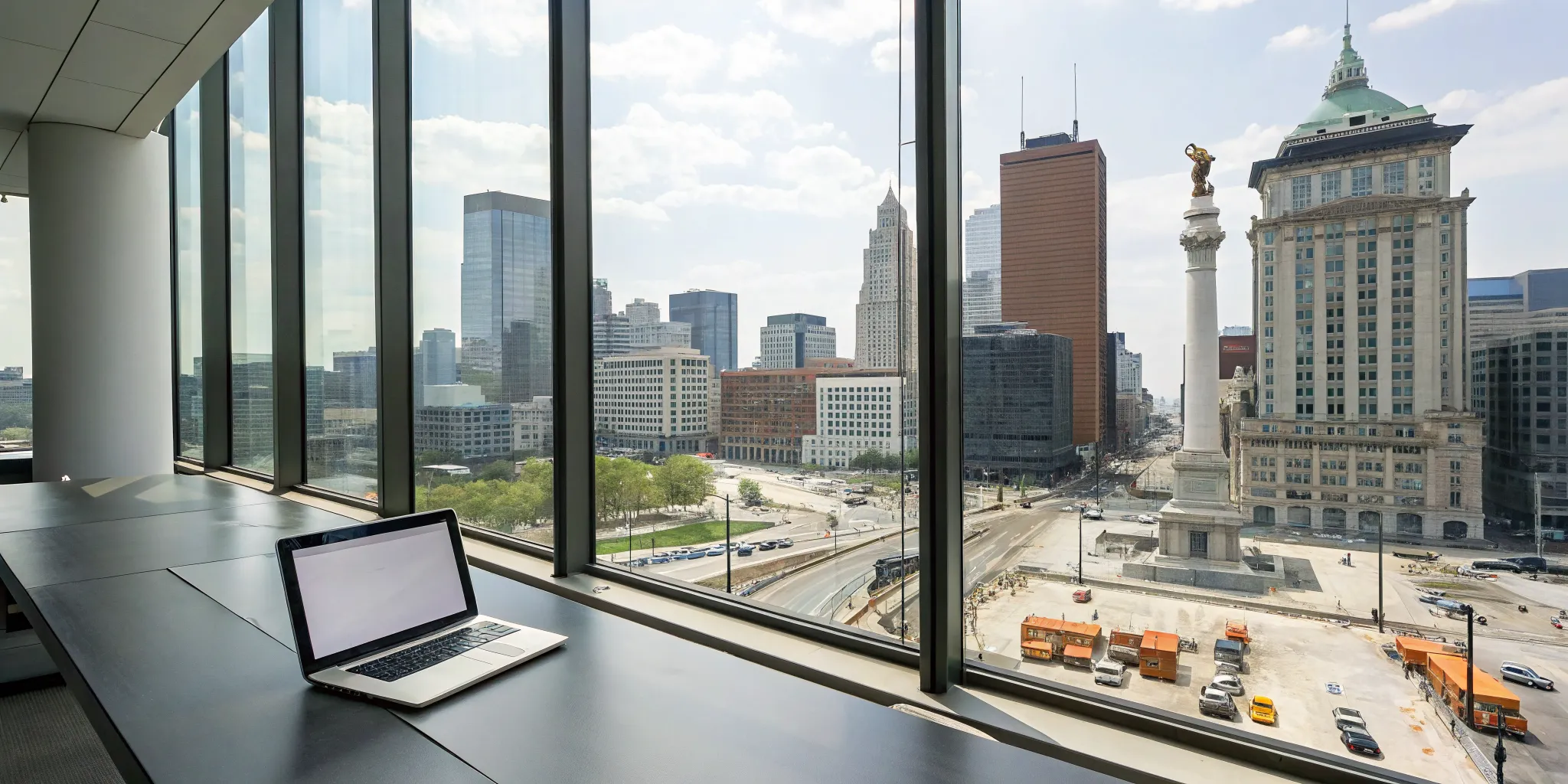 A major construction project in Indianapolis, a prime example for setting up project alerts.