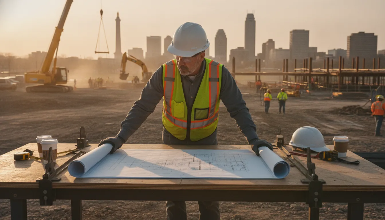 Indiana commercial construction project lead tracking and early project detection