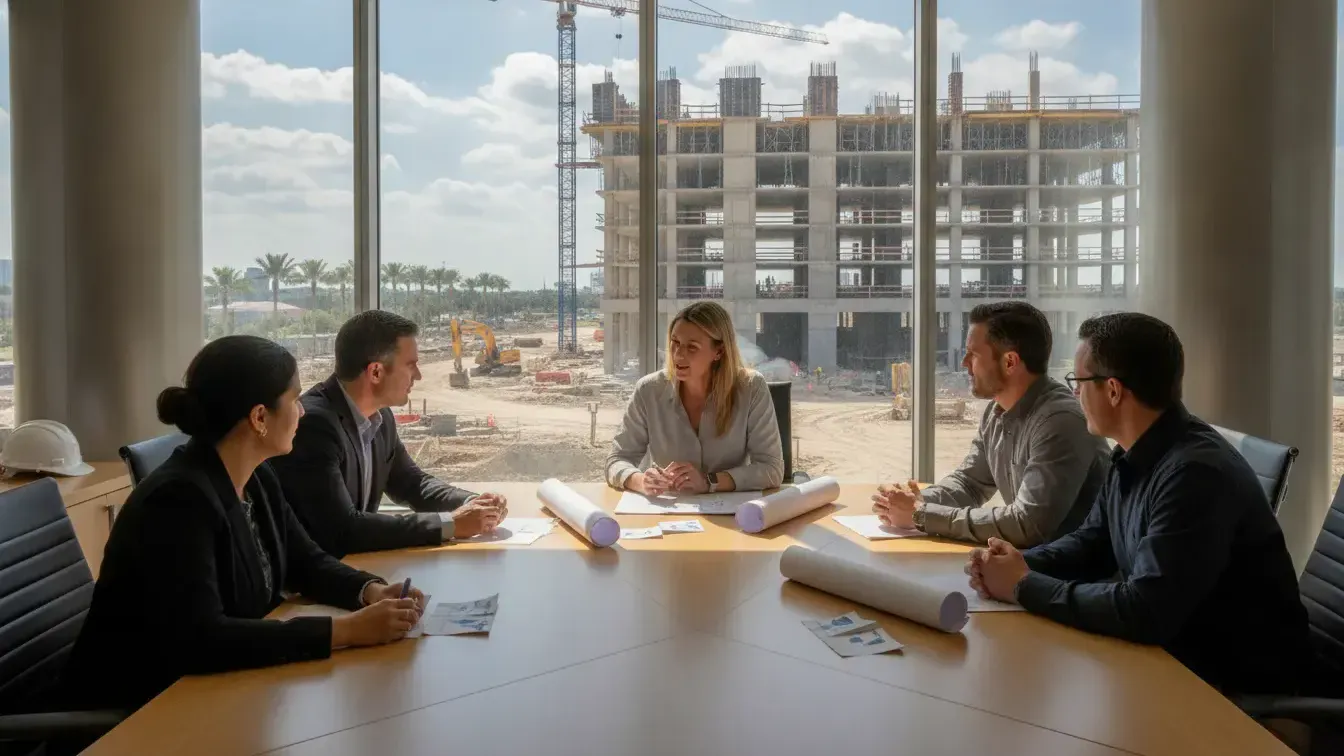 Jacksonville healthcare preconstruction team preparing for the bid handoff
