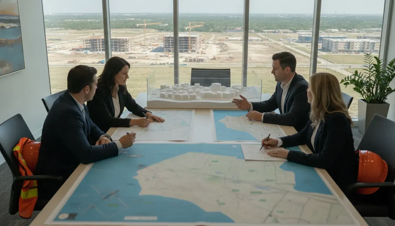 Planning professionals evaluating zoning signals for DFW industrial projects