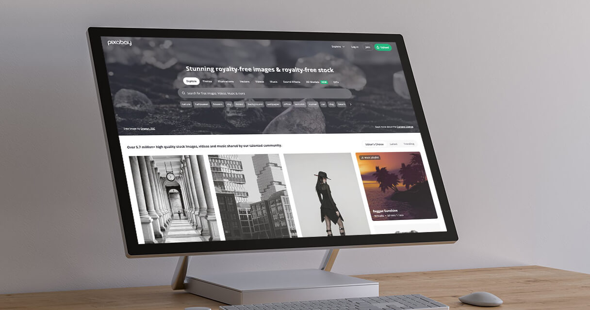 De bedste gratis stockbillede- og videoressourcer til marketingfolk