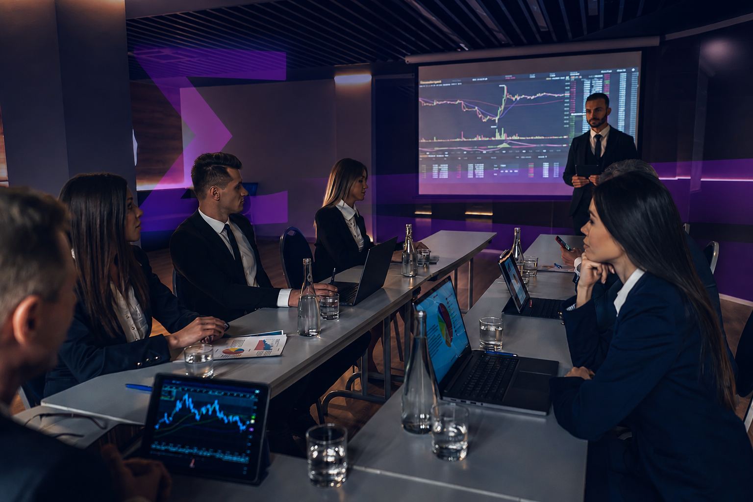 image of a brainstorming session (for a consulting firm)