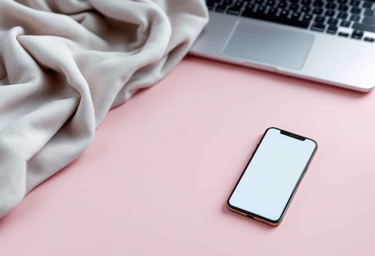 image of a phone on an office desk (for a trucking company)