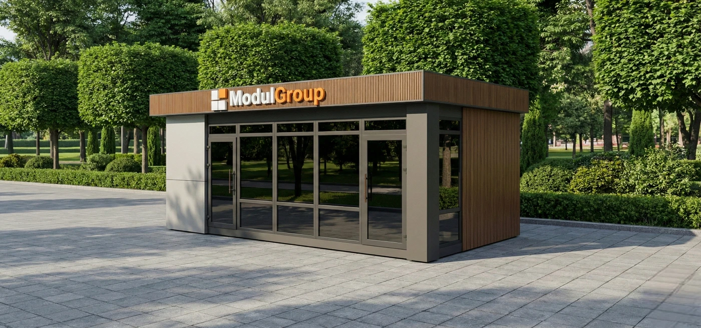 ModulGroup: торговий кіоск маф купити Київ ціна під ключ