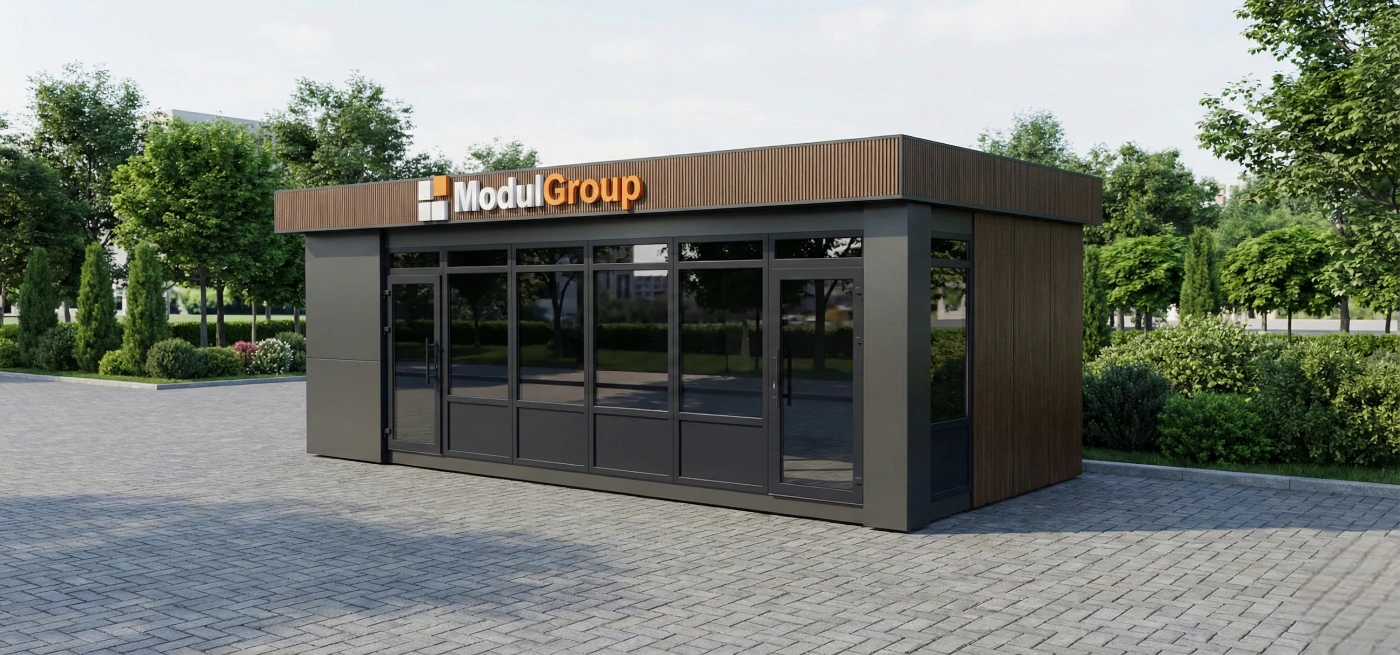 ModulGroup: модульний офіс з сендвіч панелей замовити Україна