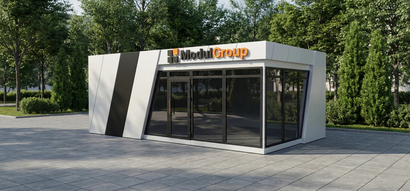 ModulGroup: торговий павільйон замовити виготовлення під ключ