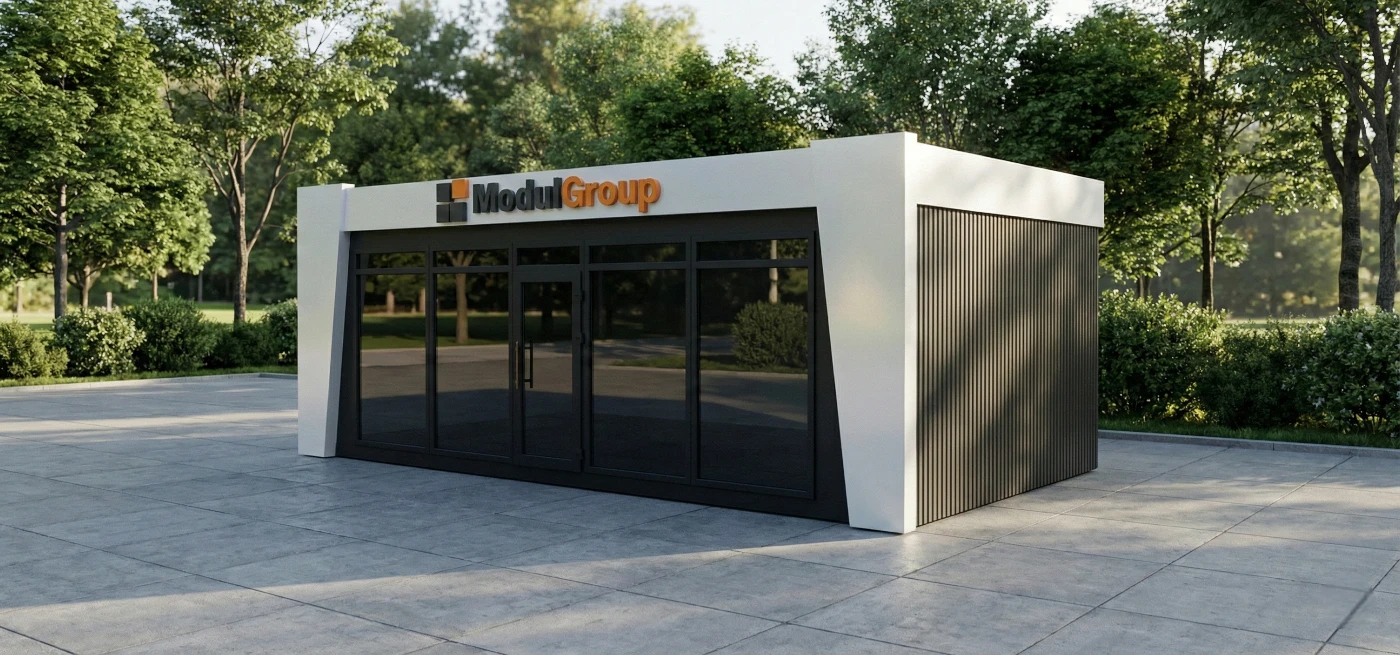 ModulGroup: торговий павільйон замовити виготовлення під ключ