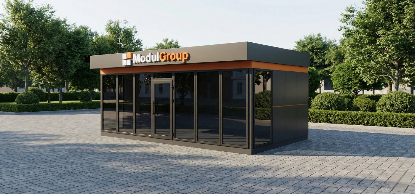 ModulGroup: торговий кіоск маф купити Київ ціна під ключ