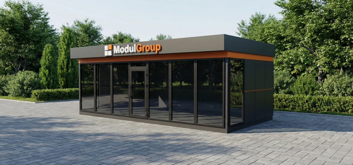 ModulGroup: модульний офіс з сендвіч панелей замовити Україна