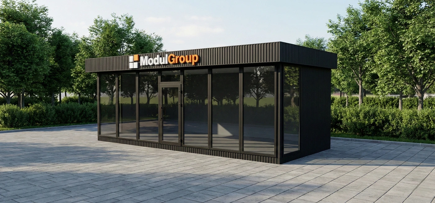 ModulGroup: торгова точка замовити готовий павільйон Україна