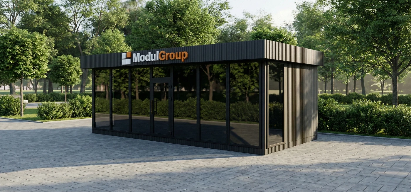 ModulGroup: модульний офіс з сендвіч панелей замовити Україна