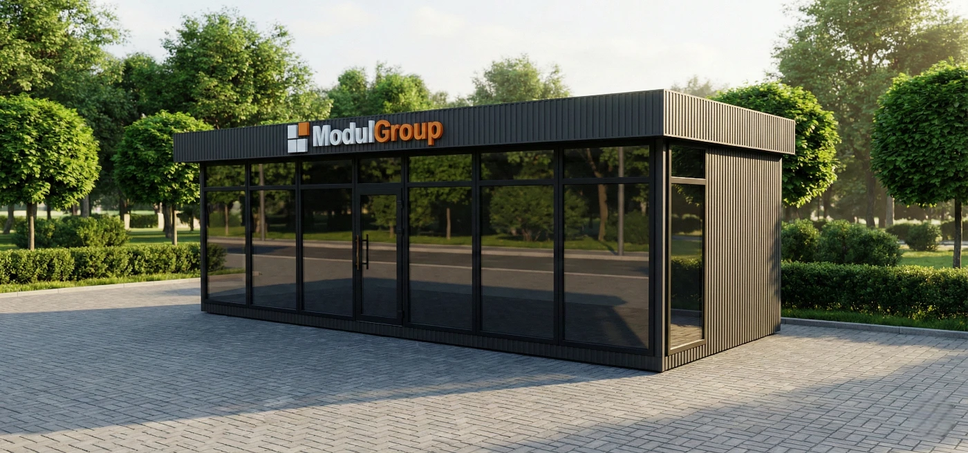 ModulGroup: виготовлення павільйонів МАФ Київ замовити проект