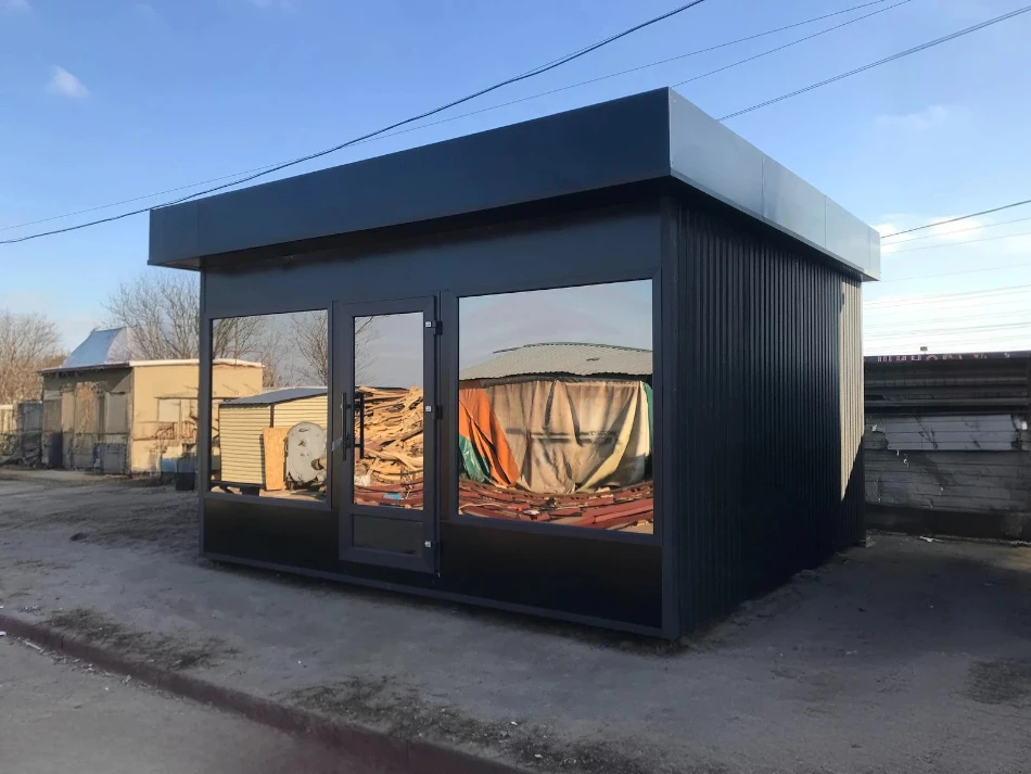 2. Торговий кіоск для продажу квітів — купити готовий проект під ключ