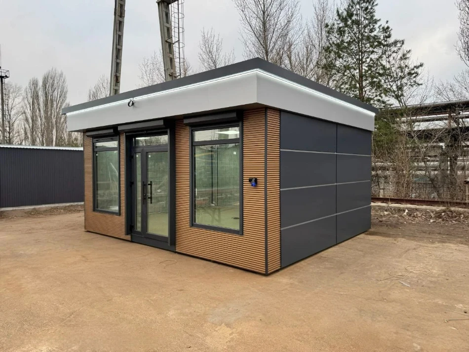 15. Компактний пост охорони для парковки або приватного сектору