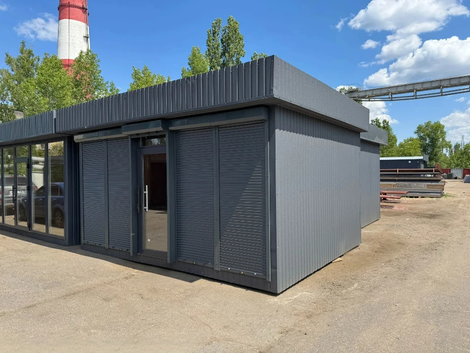 32. Пост охорони для приватного будинку: безпека та ергономічність