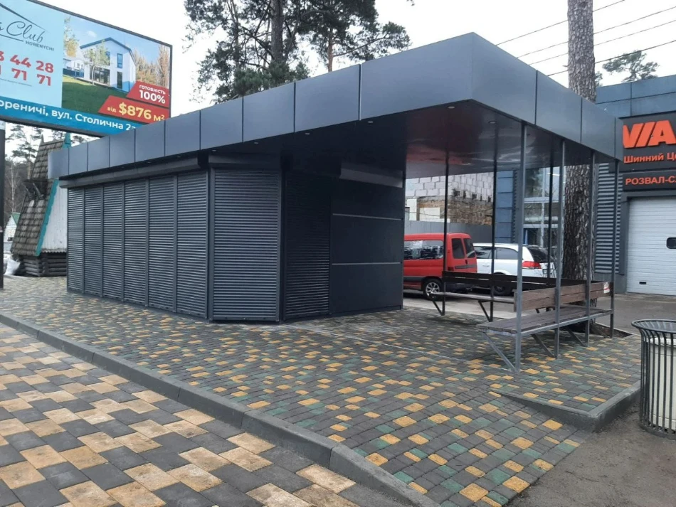 33. Торговий павільйон для м'ясних виробів — обладнання та монтаж