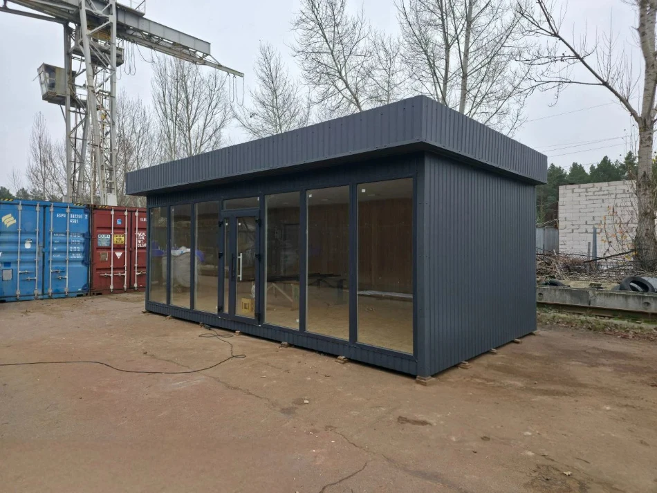 35. Виготовлення торгових модулів та павільйонів за індивідуальним дизайном