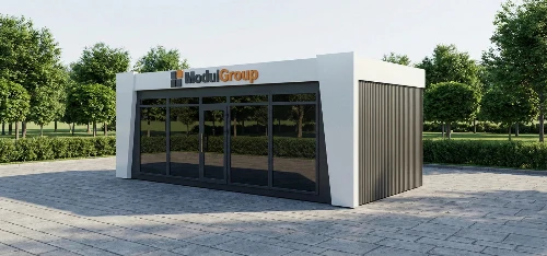 3. Торговий магазин та ларок для вуличної торгівлі: сучасний дизайн-проект