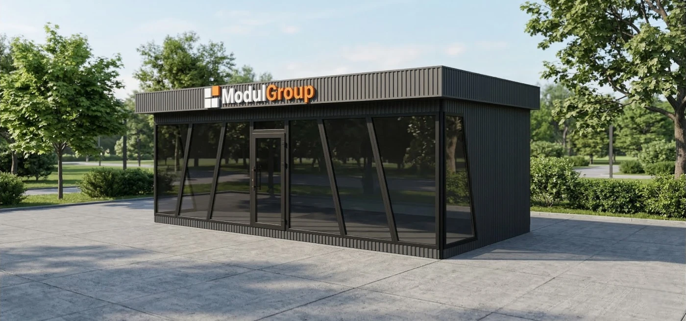 ModulGroup: модульний офіс з сендвіч панелей замовити Україна