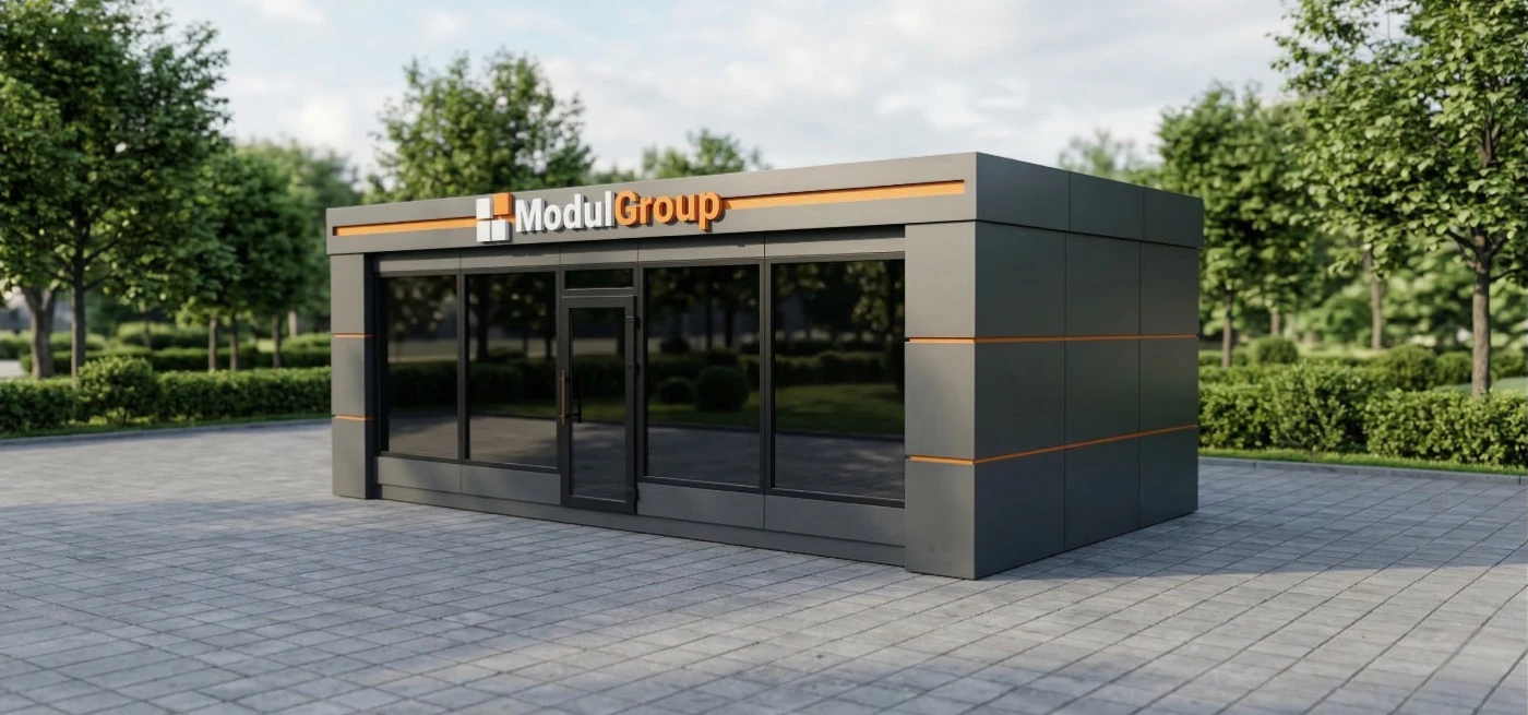 ModulGroup: торговий павільйон замовити виготовлення під ключ