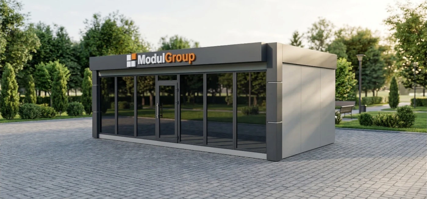 ModulGroup: торговий павільйон замовити виготовлення під ключ