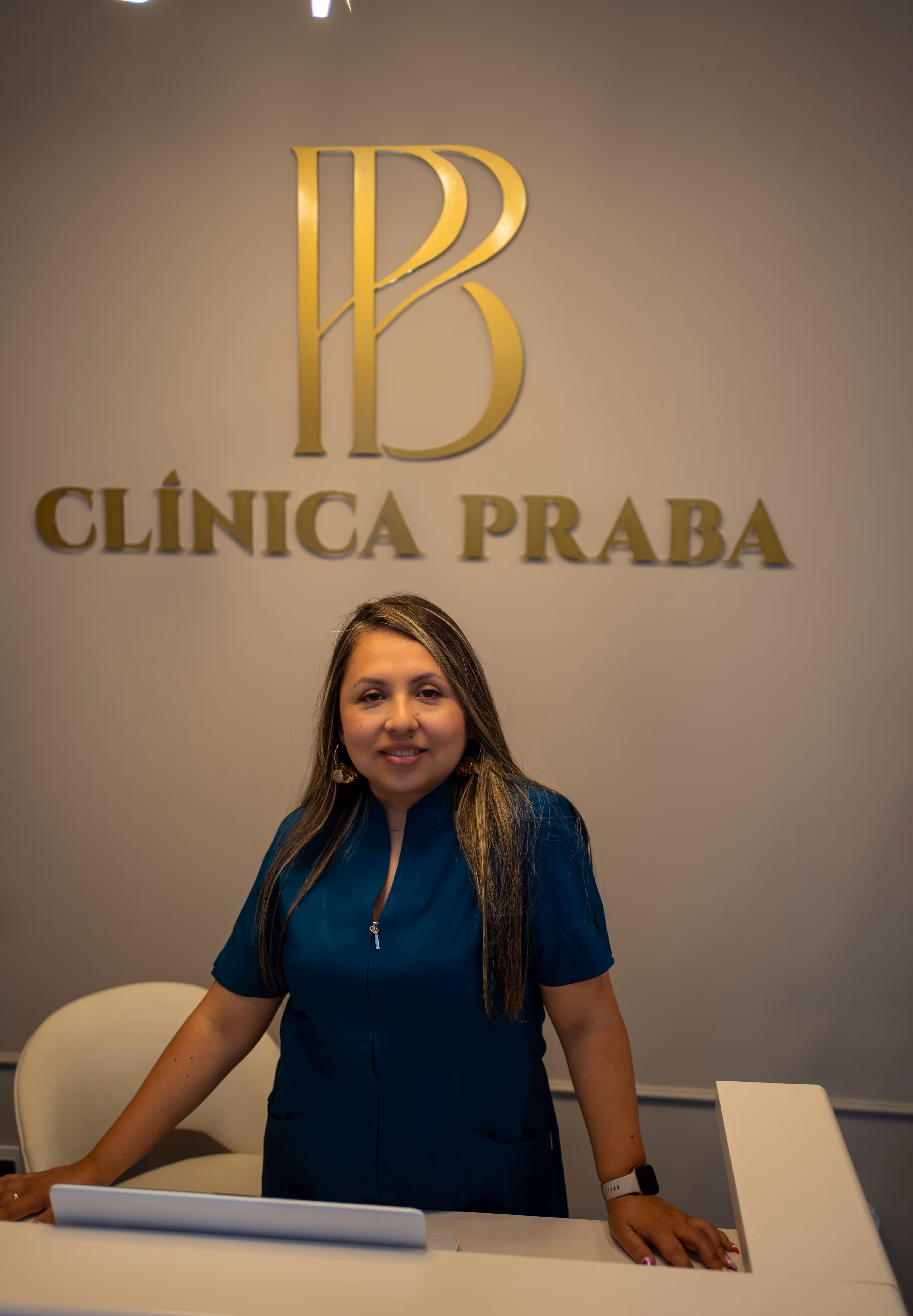 [team] image of team member (for a dental office)