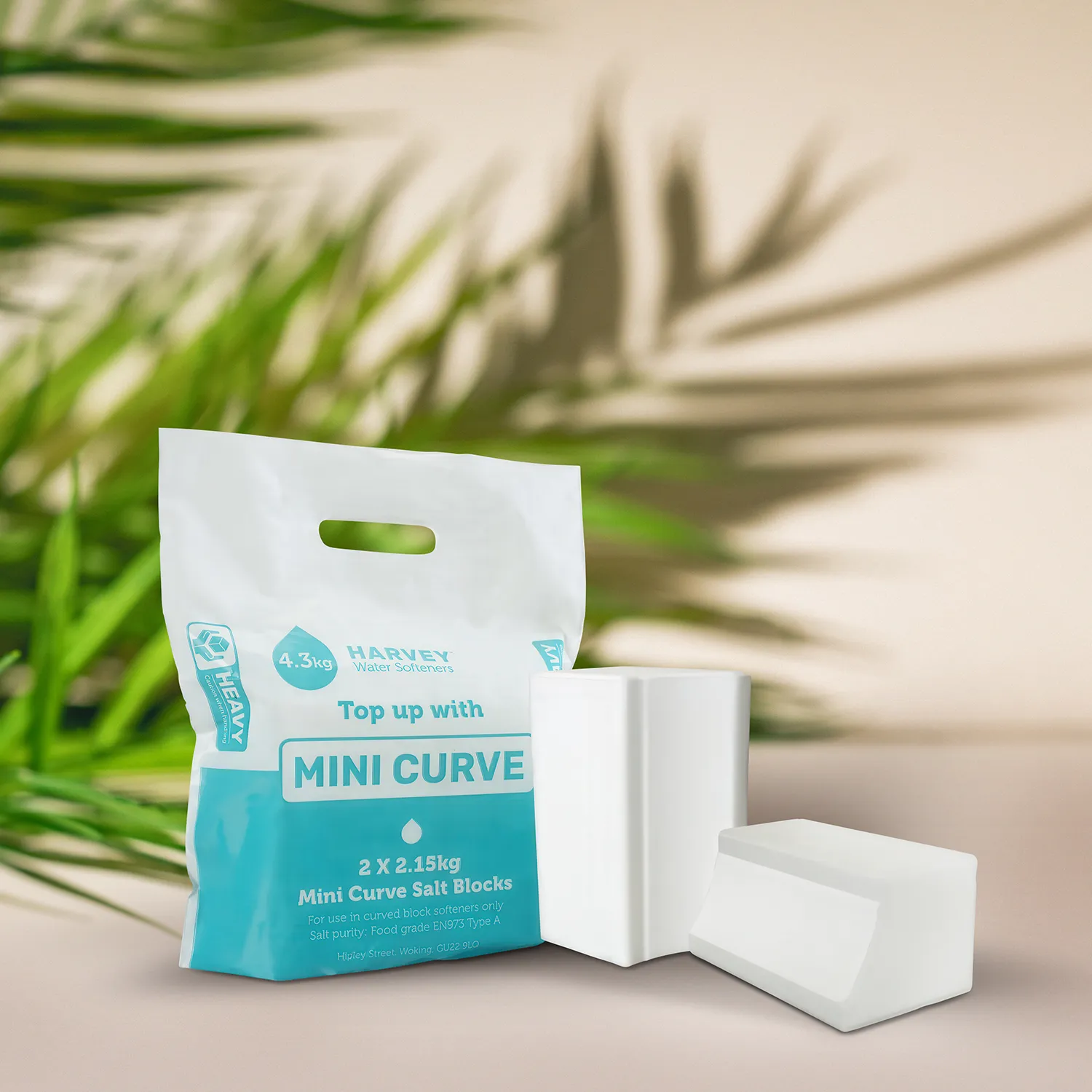 Harvey Mini Curve Block Salt