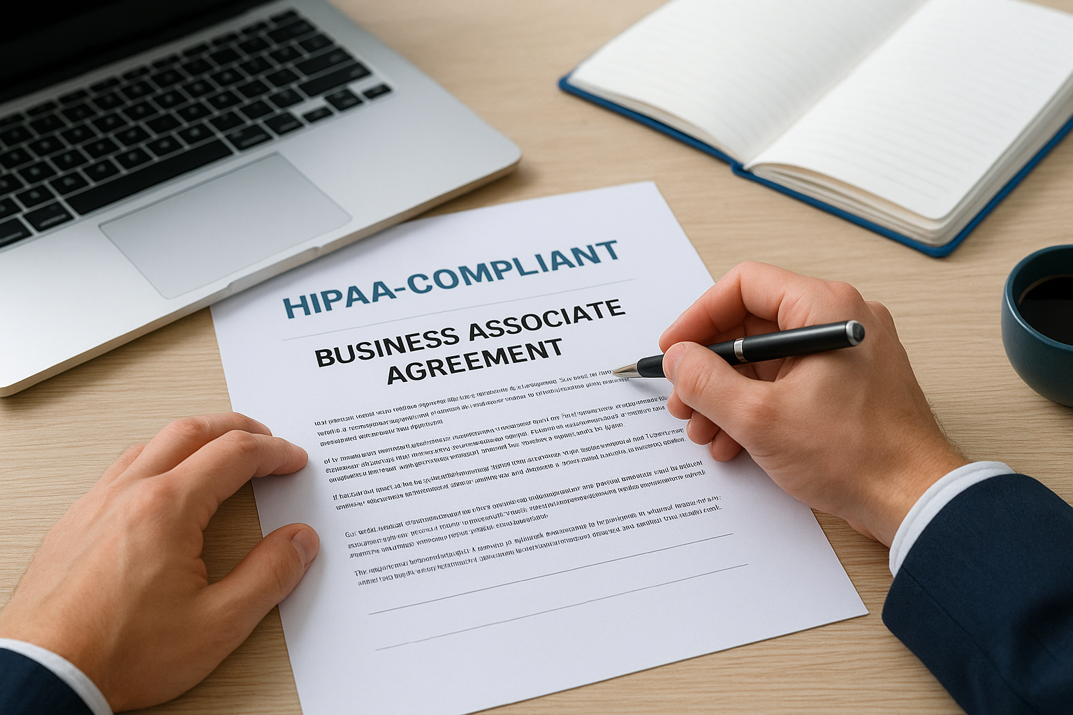 What a HIPAA-compliant BAA must include