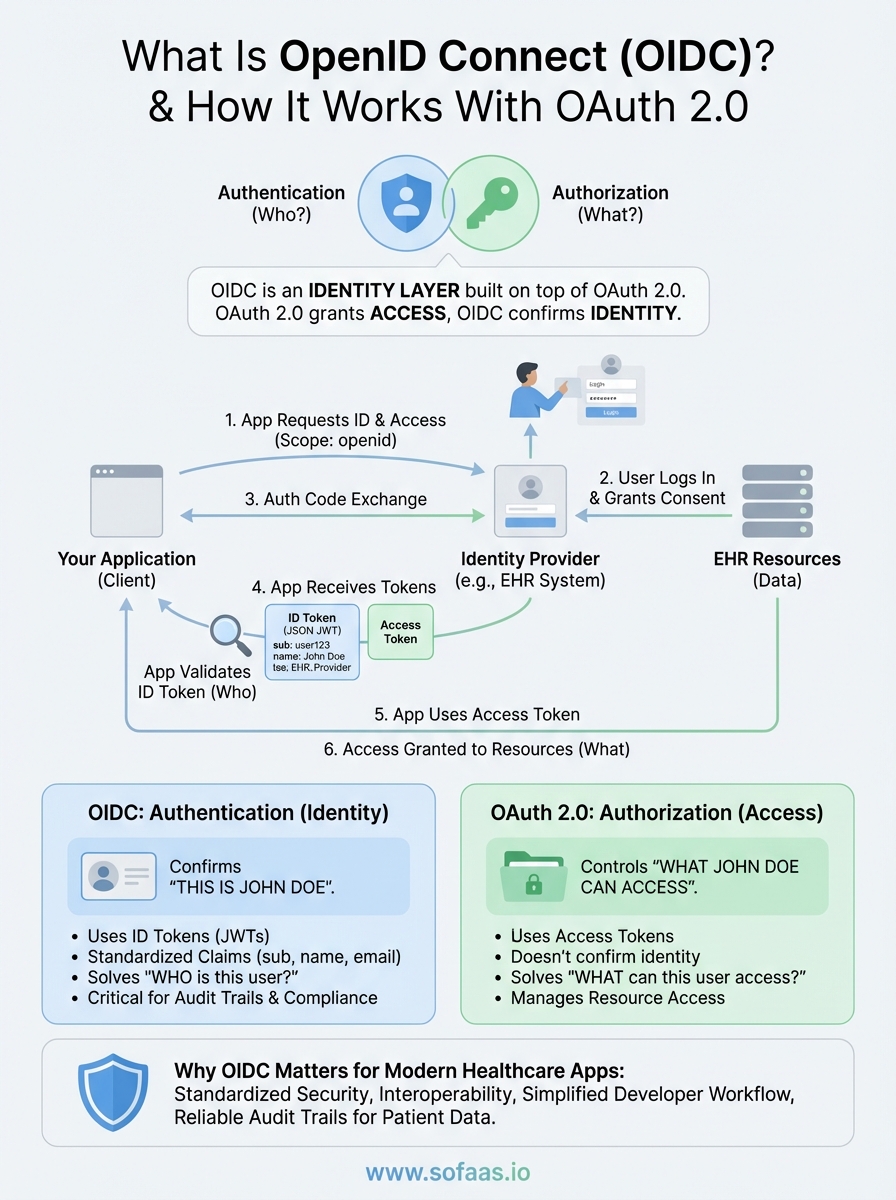 what is openid connect infographic