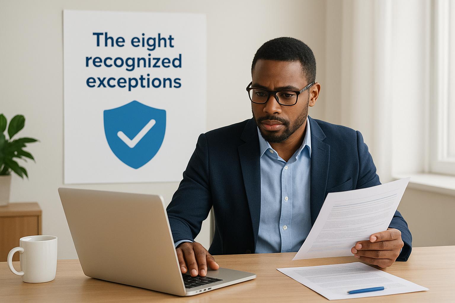 The eight recognized exceptions