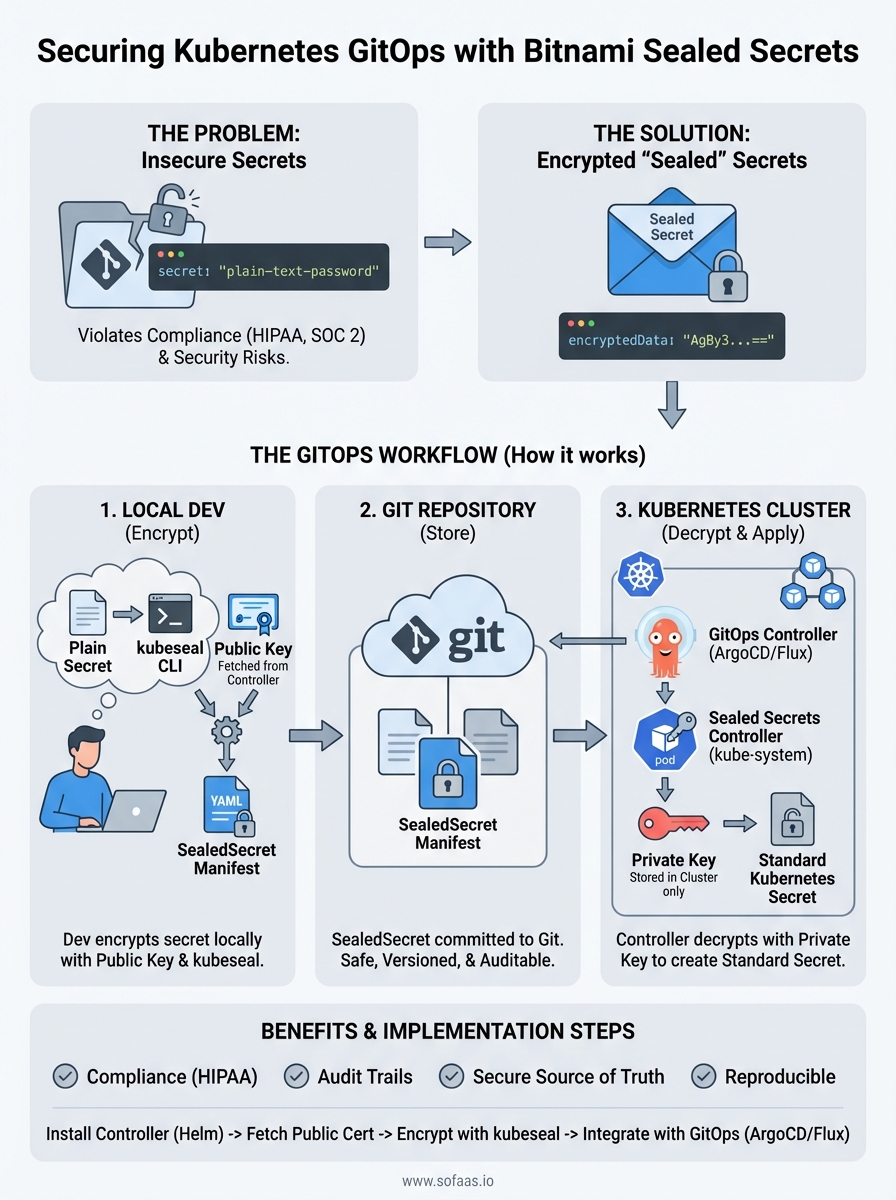 bitnami sealed secrets infographic