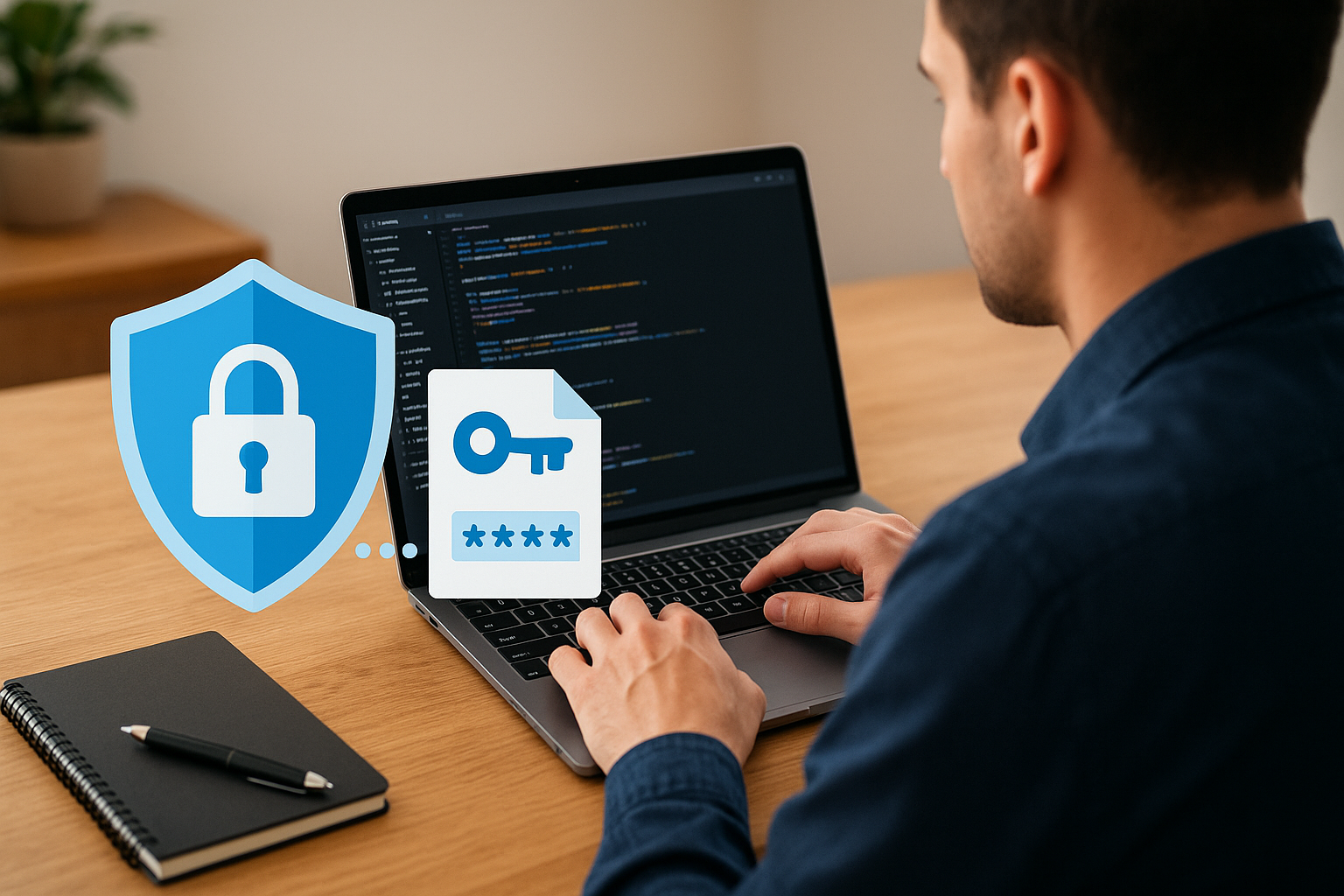 How encryption changes the workflow