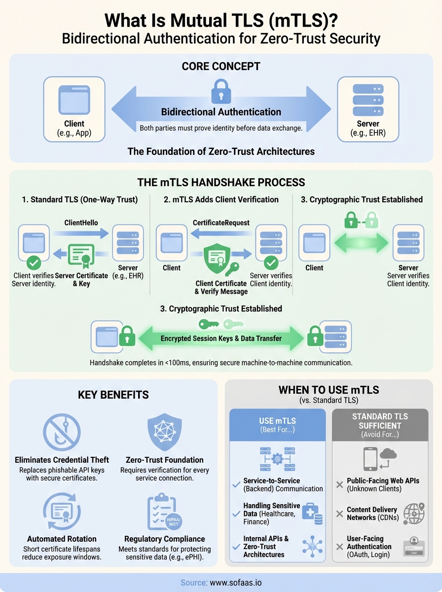 what is mutual tls infographic