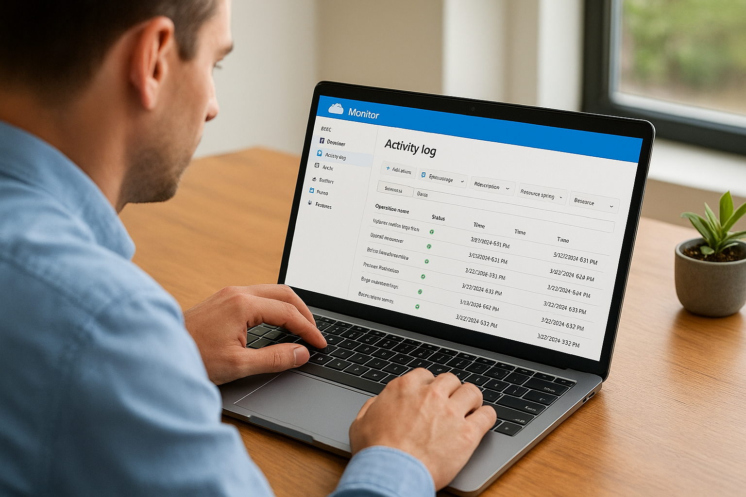 Using the Azure portal