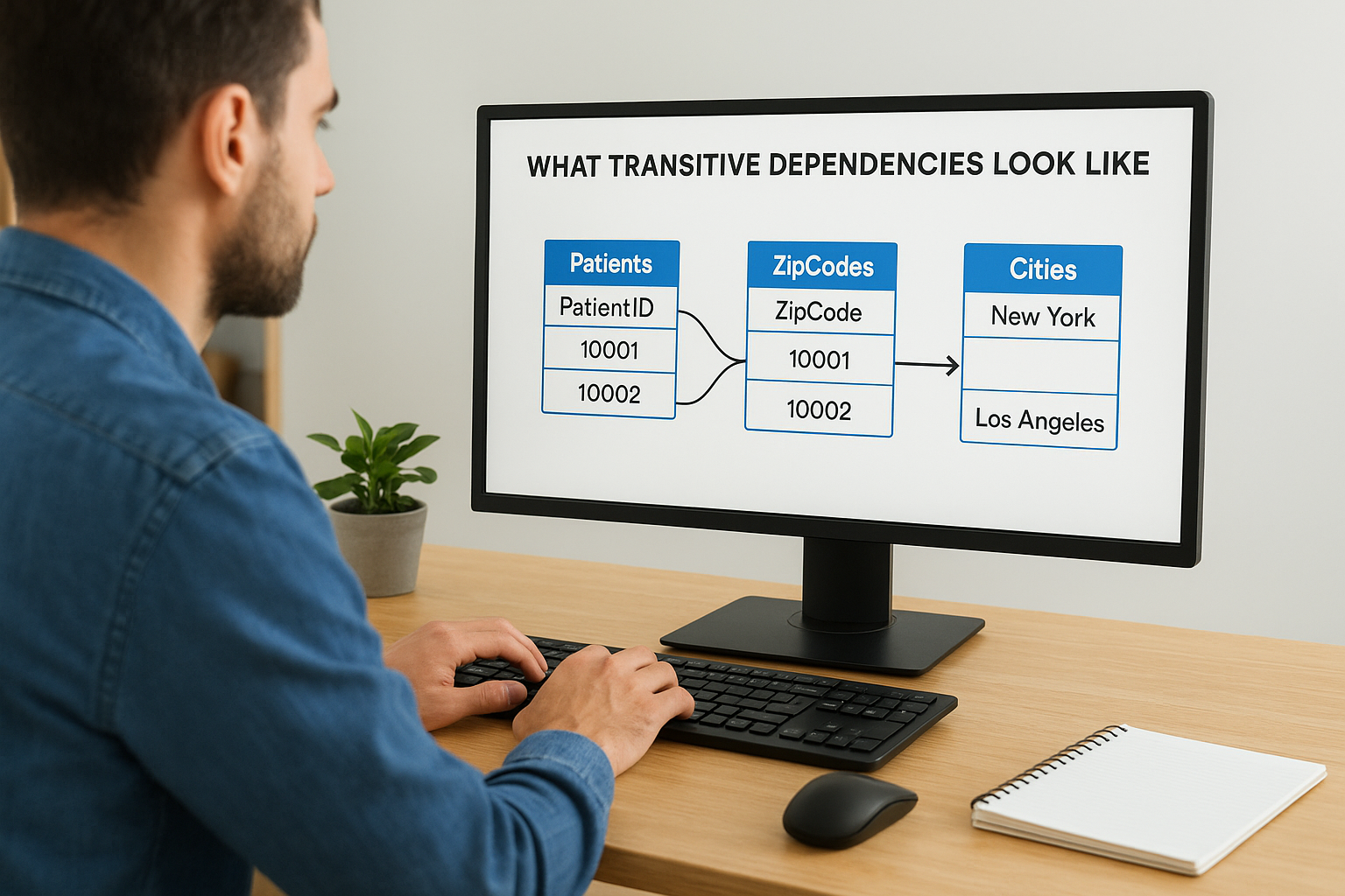 What transitive dependencies look like