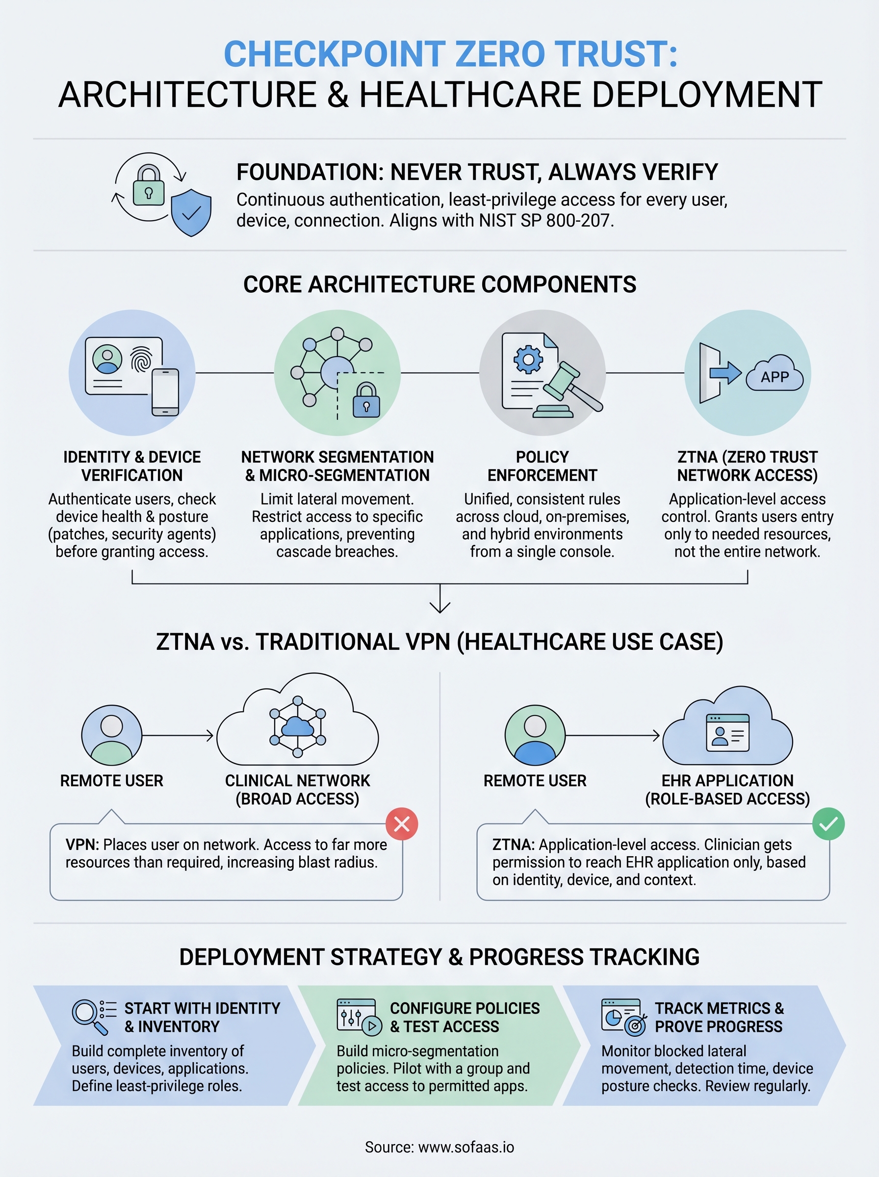 checkpoint zero trust infographic