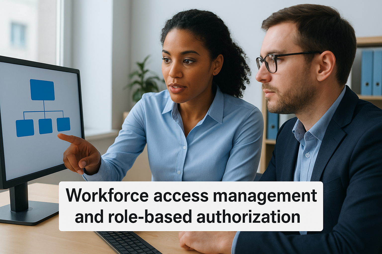 Workforce access management and role-based authorization