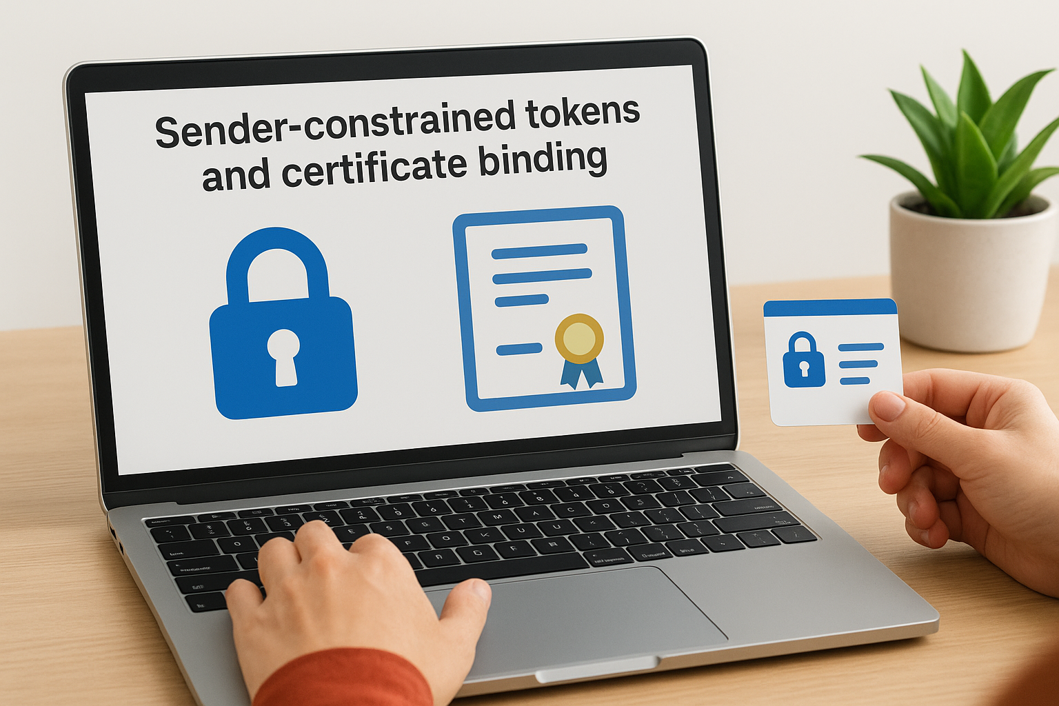 Sender-constrained tokens and certificate binding